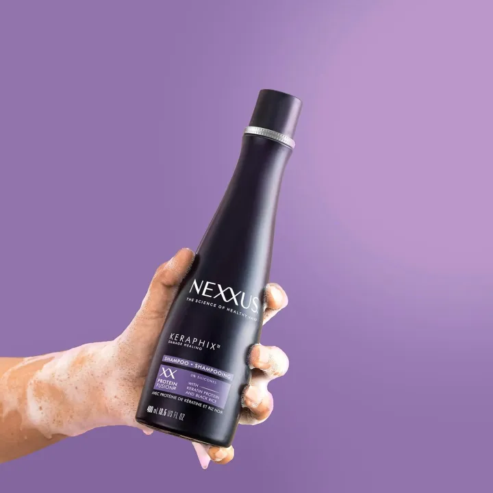 Nexxus%20Keraphix%20Shampoo%20for%20Damaged%20Dry%20Hair%20%7C%20Nexxus%20Keraphix%20Shampoo%20for%20Damage%20Healing%20Strength%20and%20Hair%20Repair%20%7C%20400ml%20-%20Image%205