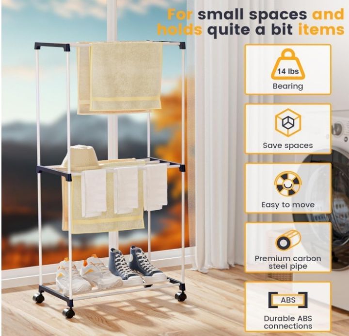 360%20Degree%20Rotating%20Garment%20Rack%204%20different%20shape%20%E2%80%93%20Durable%20Metal%20Frame,%20Powder%20Coated%20Finish,%20with%20Wheels%20%E2%80%93%20Ideal%20for%20Home%20or%20Boutique%20-%20Image%208