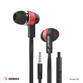 Sigma Ready to play S9 – Stereo In-Ear Headphones with Nylon Cable and Microphone in Black – Be surrounded by The Game Environment. 