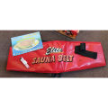 Elite Sauna Belt Slimming Massage Belt – Red. 