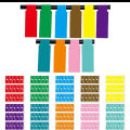 150Pcs/5 Sheets Cable Labels Wire Marking Network Waterproof Laser Printer Sticker Organizer A4 Self-Adhesive Label Cable Tags. 