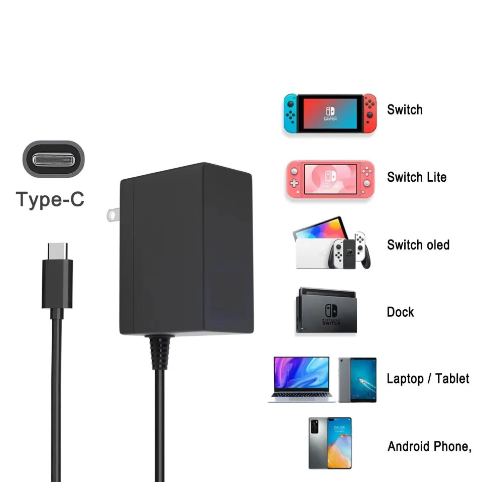 Usb Cable Use Nintendo Switch Charger For Phone Fast Charging