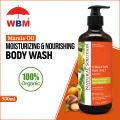 𝐖𝐁𝐌 - Natural Solution Body Wash Marula Oil - 500ml | Hydrating Body Wash Shower Gel. 