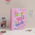 A5 Kpop Photocard Binder Photo Cards Collect Book Storage Album Hardcover Notebook Korea Stationery. 