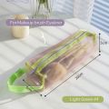PURDD 1 pc Women Mesh Makeup Bag Travel Clear Large Cosmetic Bag Zipper Female Makeup uch Toiletry Bag Beauty Case uch. 