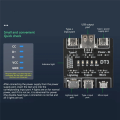 USB Data Line Detection Board Short Circuit Switch Detection Board DT3 USB Cable Tester for IOS Android Micro-USB Type-C. 