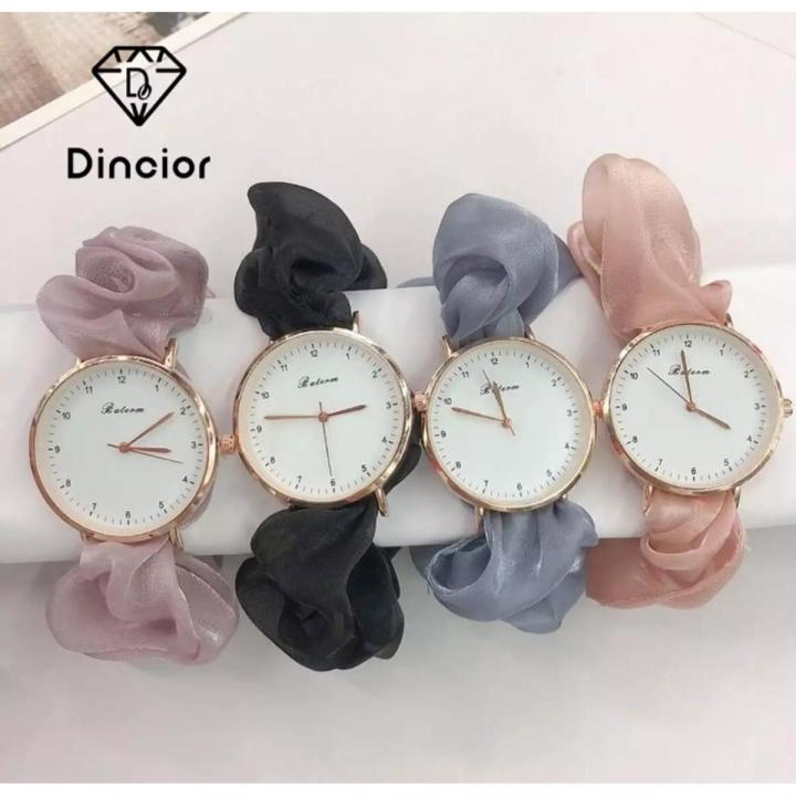 Alloy Ribbon Steamer Korean Watch for Girls Korean Watches for Girls and ladies