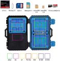 Memory Card Reader, PULUZ USB 3.0 SD CF TF Reader with OTG Fuction & 21 Slots Waterproof SD CF TF SIM Cards Case Holder  , Computer, Notebook & Android Smartphones. 