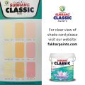 Subrang Classic Aqueous Matt (Water BasSubrang Classic Aqueous Matt (Water Base) Signature Series | All Colors Available | 3.64 Liters Gallon. 