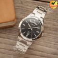 Casio - MTP-1381D-1AVDF - Stainless Steel Wrist Watch for Men - Silver & Black. 