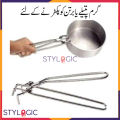 Stainless Steel Non- Magnetic Hot Bowl Clip Pot Dish Holder Steamer Lifter Picker Heat Insulation Plate Tong Anti-Hot Clamp Gripper. 