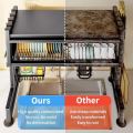 85cm Kitchen Storage Dish Rack With Cabinet. 