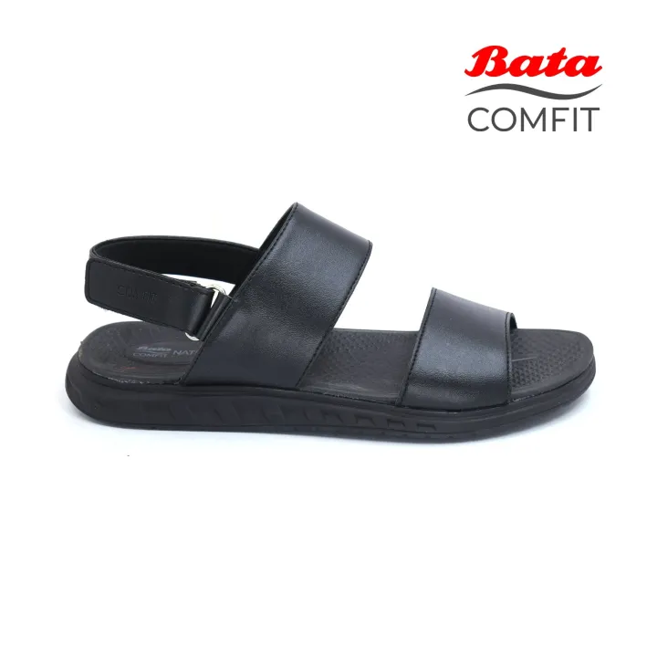 Comfit%20By%20Bata%20Black%20Sandals%20For%20Men%20-%20Image%203