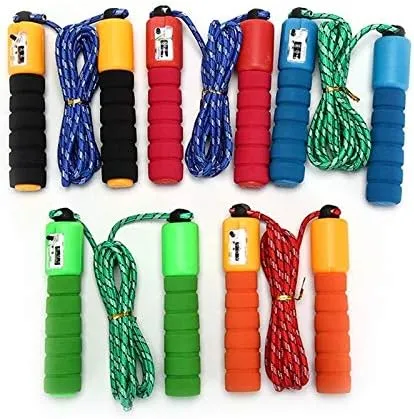 Skipping%20Rope%20for%20Exercise,%203Meter%20Jump%20Ropes%20with%20Riposte%20Sports%20Fitness%20Adjustable%20Riotous%20Speed%20Counting%20Jump%20Skip%20Rope%20Skipping%20Wire%20Suitable%20for%20exercise%20-%20Image%202