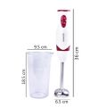 KEENWOOD MultiQuick Electric Hand Blender Kitchen Perfect Partner Need of Every Home Stick Hand Blender Mixer Grinder Fruits Vegetable Baby Food 750W. 