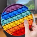 Pop Bubble Squeeze Pop It Fidget Toys - Fidget Toy Pack - Poppet Figit Sensory Toys for Kids - Teens & Adults - Rainbow Popper Gifts - Poppers Figetget For Girls Boys Toddler Toys.. 