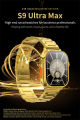 2024 New s9 ultra max gold edition smart watch. 