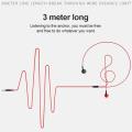 3m Long Wires Headphone In-Ear Clear Bass Ergonomic Monitoring Headset Mobile Smart Phone Headset Stereo Music Earphones. 