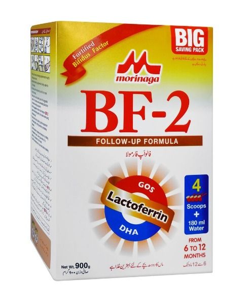 Morinaga BF-2 Follow-Up Formula, For 6 To 12 Months - 900g Box