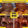 Beeswax Furniture Polish, Wood Seasoning Beeswax for Furniture Waterproof & Repair Wood Wax for Floors Cabinets to Protect & Care. 