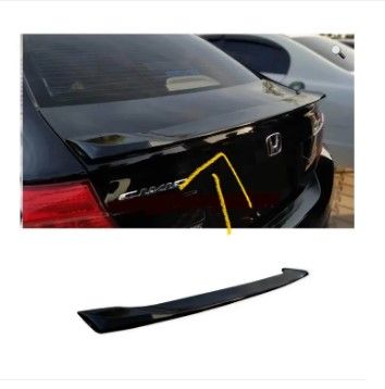 Vtec Rear Wing Civic Rebirth 2012-2016 Trunk Spoiler ABS Rear Wing Glossy Black White ...