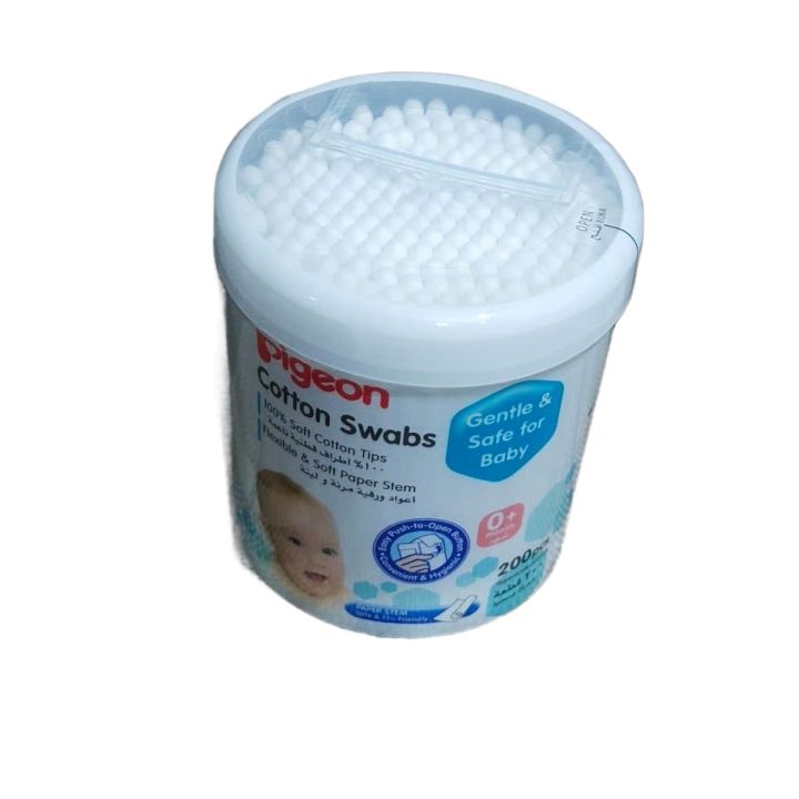 Pigeon Cotton Swabs For your baby comfort  200pcs