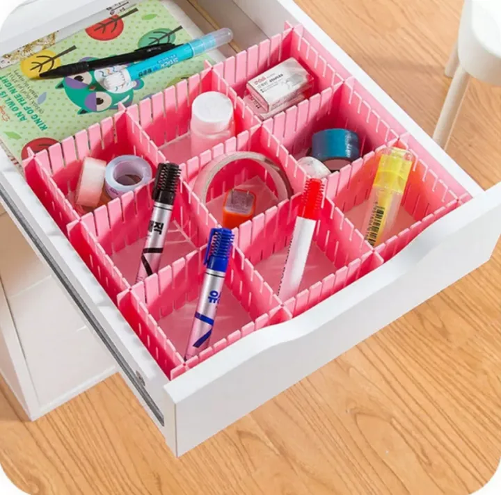 4pcs/Set%20DIY%20Drawer%20Divider%20Household%20Storage%20Organizer%20Partition%20Board%20for%20Socks%20Underwear%20Organize%20the%20grid%20Drawer%20Partition%20-%20Image%204