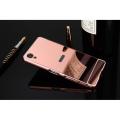 【Miga Plaza】 For Sony Xperia XA Mirror case,Luxury Metal Bumper and Mirror PC Back Cover Case For Sony Xperia XA. 