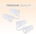 Mobi Lock Nose Vent Sinus Relief Dilator Anti Snoring (Pack of 12 Small Size) Hard Silicone Vents. 