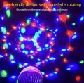 Colorful Auto Rotating RGB LED Bulb Stage Light Bulb Lighting for Party Club Home Decor Lamp - Led Disco Lights for Room Party Birthday Decoration. 