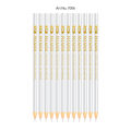 Picasso Checking Pencils Pack of 12 Pencils - Blue Checking - White Pencil-  Red Pencil -Yellow Pencil - Red and Blue Pencil - Set Of 12 High Quality Pencils - Office Stationery - School Stationery. 