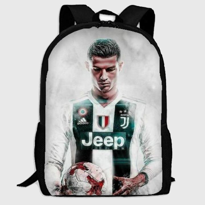 Ronaldo Backpack for CR7 Football Boys Fans Bag at CustomizeGiftsPK