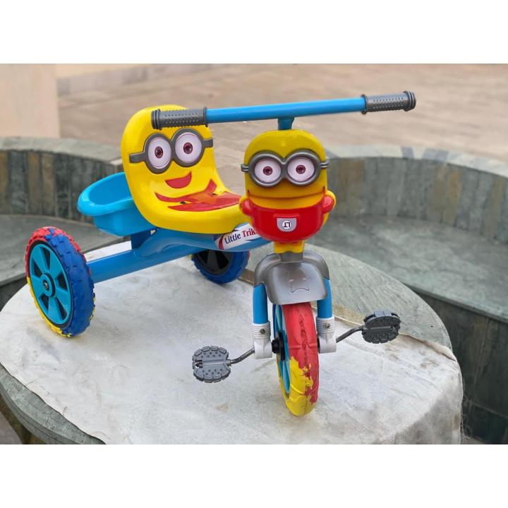 Minnions Durable Tricycle for Kids with Rubber Tyre