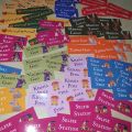 45/90 pcs Random Mehndi Cards/Mehndi Mini Cards for Mehndi/ Mayound/ Dholki /Random Cards for Wedding Party Celebration. 