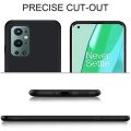 ONEPLUS 9 PRO Black Soft Silicon Back Cover Case. 