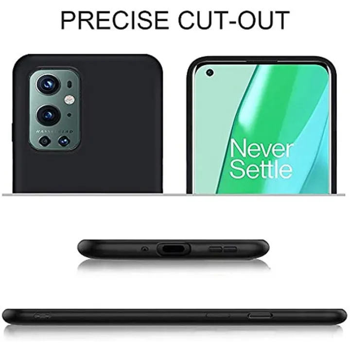 ONEPLUS%209%20PRO%20Black%20Soft%20Silicon%20Back%20Cover%20Case%20-%20Image%204