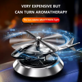 Solar Helicopter Aero Plane Aircraft Airplane Car Dashboard Perfume Diffuser Car Air Freshener Creative Decoration Aromatherapy In Car With Perfume Refill.. 