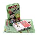 （New）Tin Box Claical Board Game MONOPOLY DEAL pecial Pack Card Game with Englih Manual. 