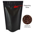 20x26 cm food Grade Coffee Standup Pouch With Valve pouches 50pcs/Lot. 