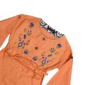New Design Summer Cotton Embroidery Frock Kurtis for Kids. 