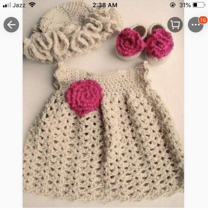 Woolen%20Baby%20Frock,%20Crochet%20Frock%20Full%20Set%20-%20Image%202
