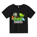 Funny T Shirt Cotton Men Women Pvz Plants Vs Zombie Plants Vs Zombie 2 Print Kids T Shirts Video Game Garden Warfare Plants. 