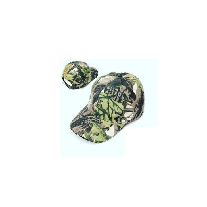 Ultra Bright Led Light Power Cap - Camo