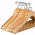 Relaxsit Pack Of 20 , 30 and 1 pc Single Wooden Suit Hangers with Non Slip Pants Bar made with pure natural wood.. 