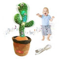 Dancing & Talking Rechargeable Cactus Plush Toy. 