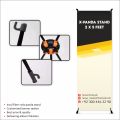 Panda X stand banner Flex Stand / Display Stand 2x5 for Marketing Promotions / X Display Stand Panaflex. 