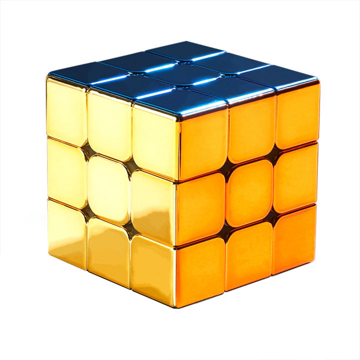 PinShang%202x2%203x3%20Pyramid%20Magic%20Cube%20Magnetic%20Smooth%20Electroplating%20Speed%20Cube%20Toys%20Birthday%20Christmas%20Gift%20For%20Children%20Kids%20-%20Image%203