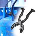 Gas Tank Pressure Reducing Wrench, Cylinder Tank Wrench, Labor Saving Portable Manual Tool 2 in 1 Nutcracker for Liquefied Gas Tank. 