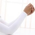 White Protection Arm Sleeves for Men’s and Women's Muslim Girls Sleeves Hijab Islamic Sleeves Arm Cover. 