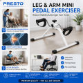 DAN Technology Whisper Quiet Pedal Exerciser Foldable Mini Bike Arm Leg Recovery Cardio Training Machine. 